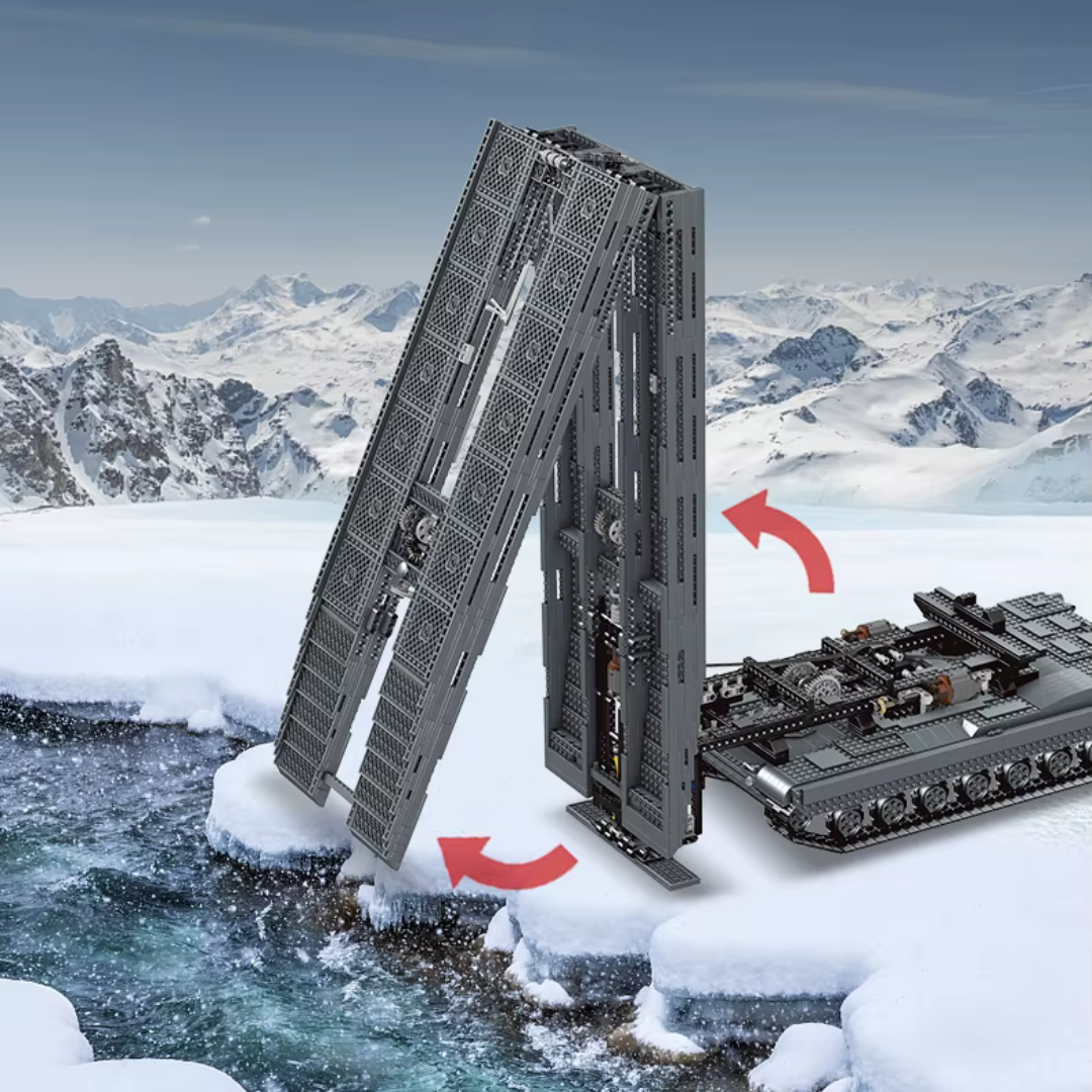 RC BRIDGE TANK motorised brick model kit