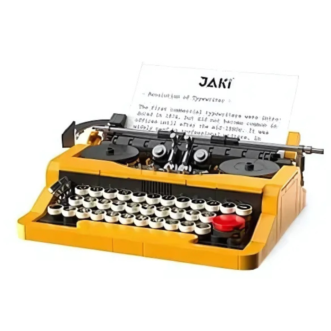 RETRO TYPEWRITER brick model kit