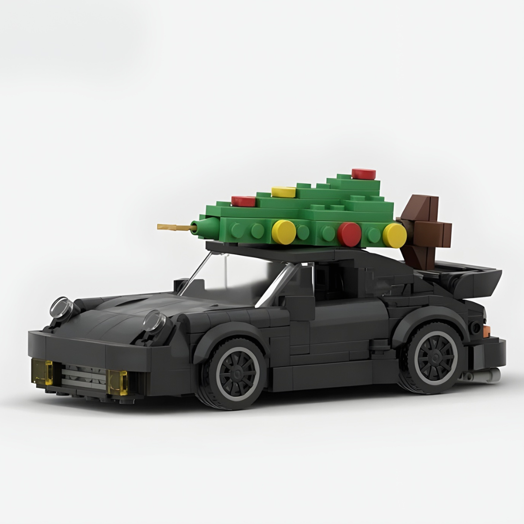 CHRISTMAS PORSCHE 911 brick model kit