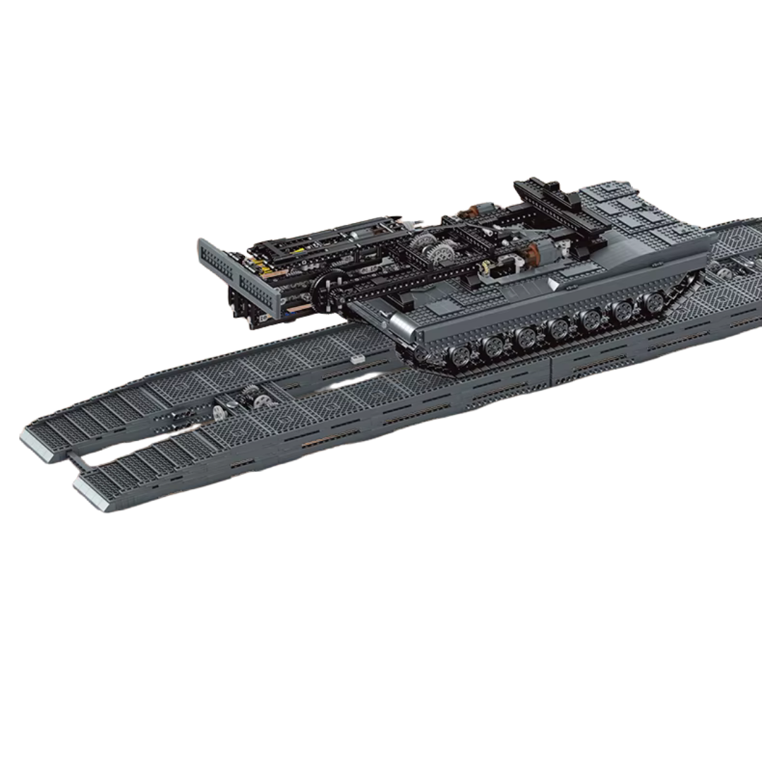 RC BRIDGE TANK motorised brick model kit
