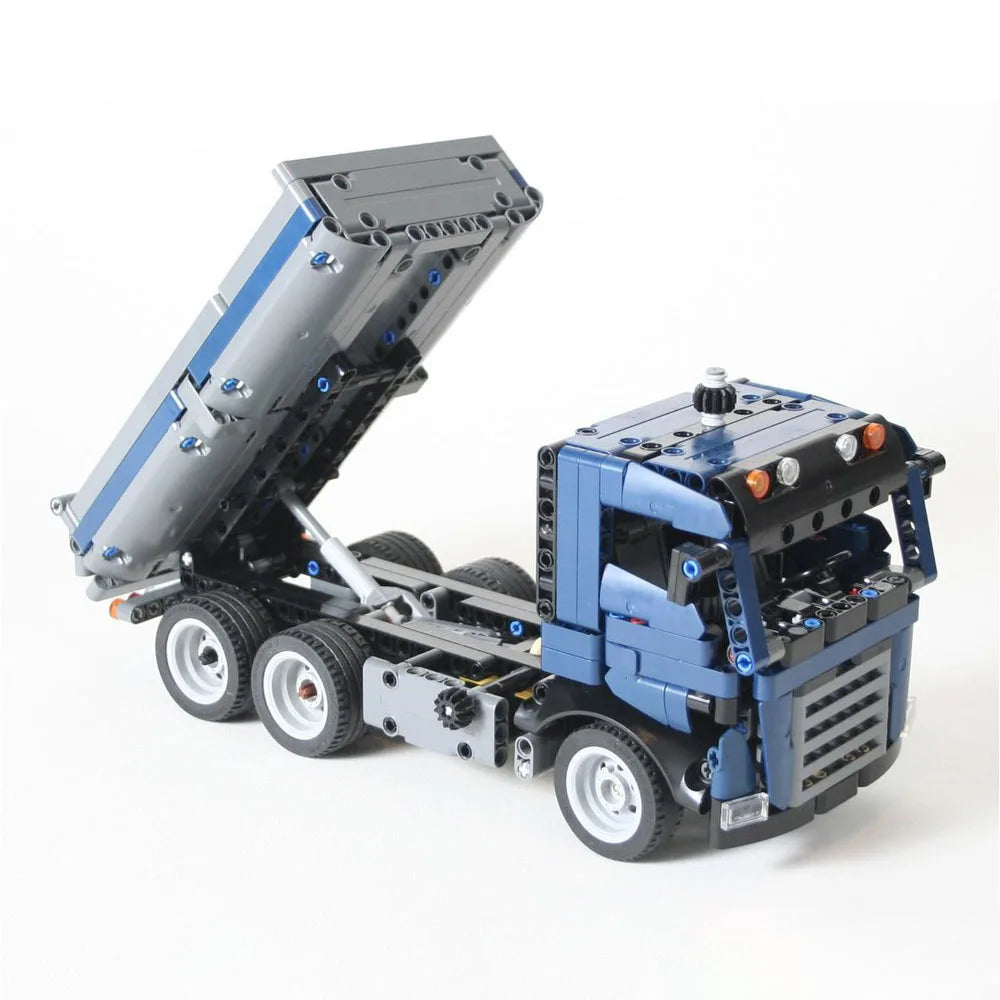 DUMP TRUCK brick model kit