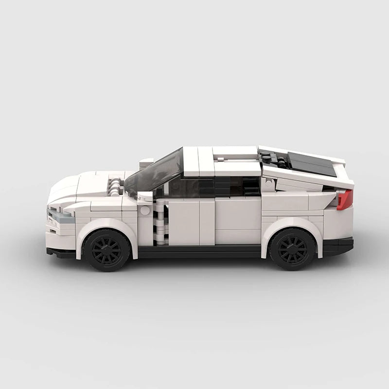 TESLA MODEL X brick model kit