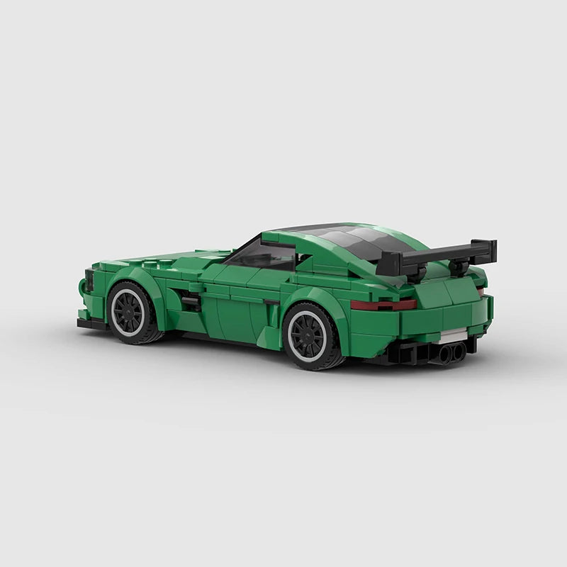 MERCEDES AMG GT R brick model kit