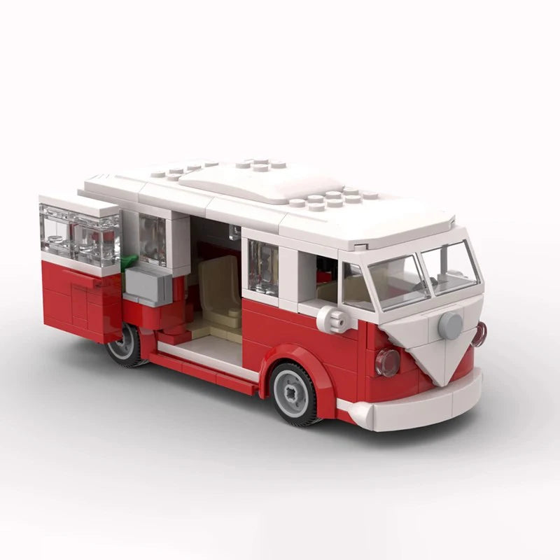 VW T1 CAMPER VAN brick model kit