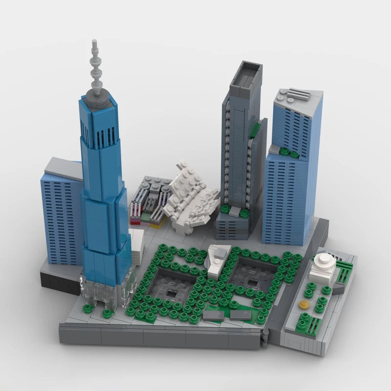WORLD TRADE CENTER brick model kit