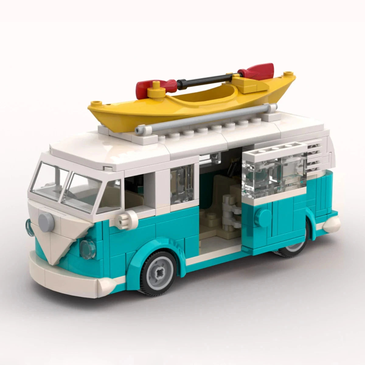 VW T1 CAMPER VAN brick model kit