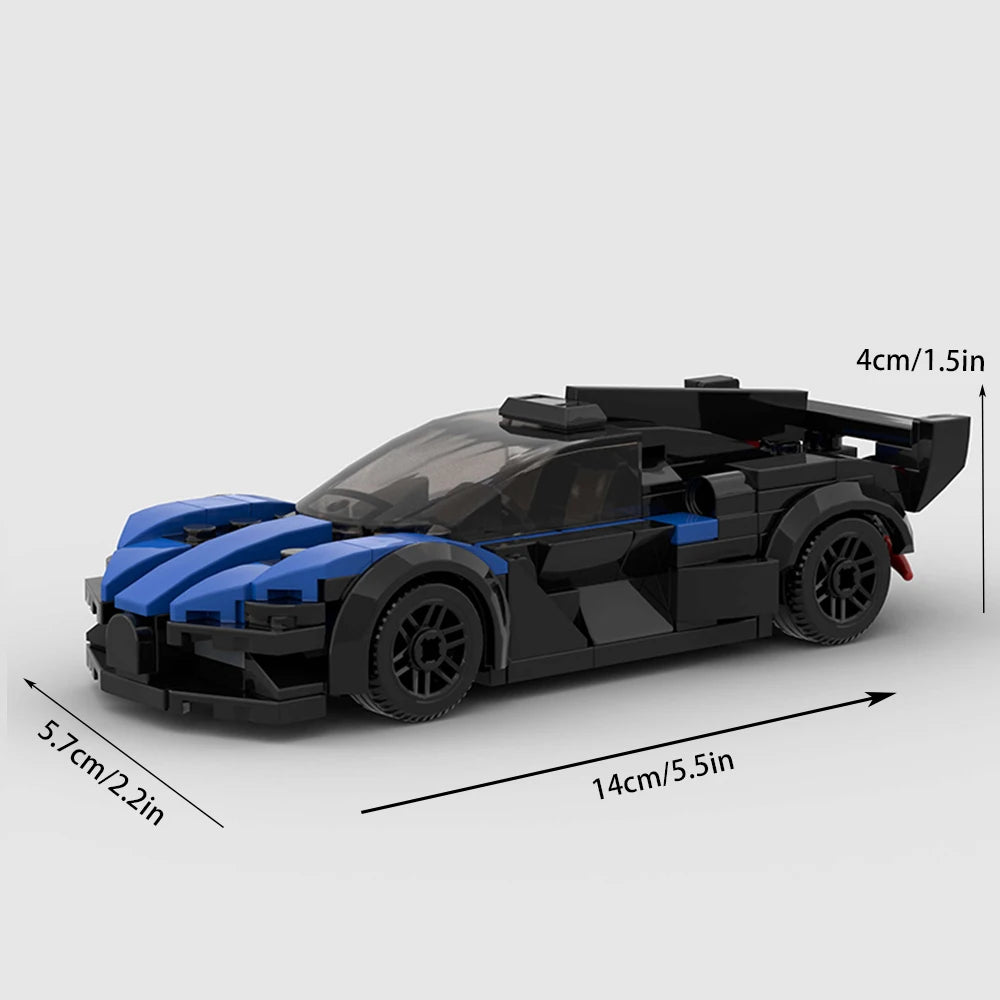 BUGATTI BOLIDE brick model kit