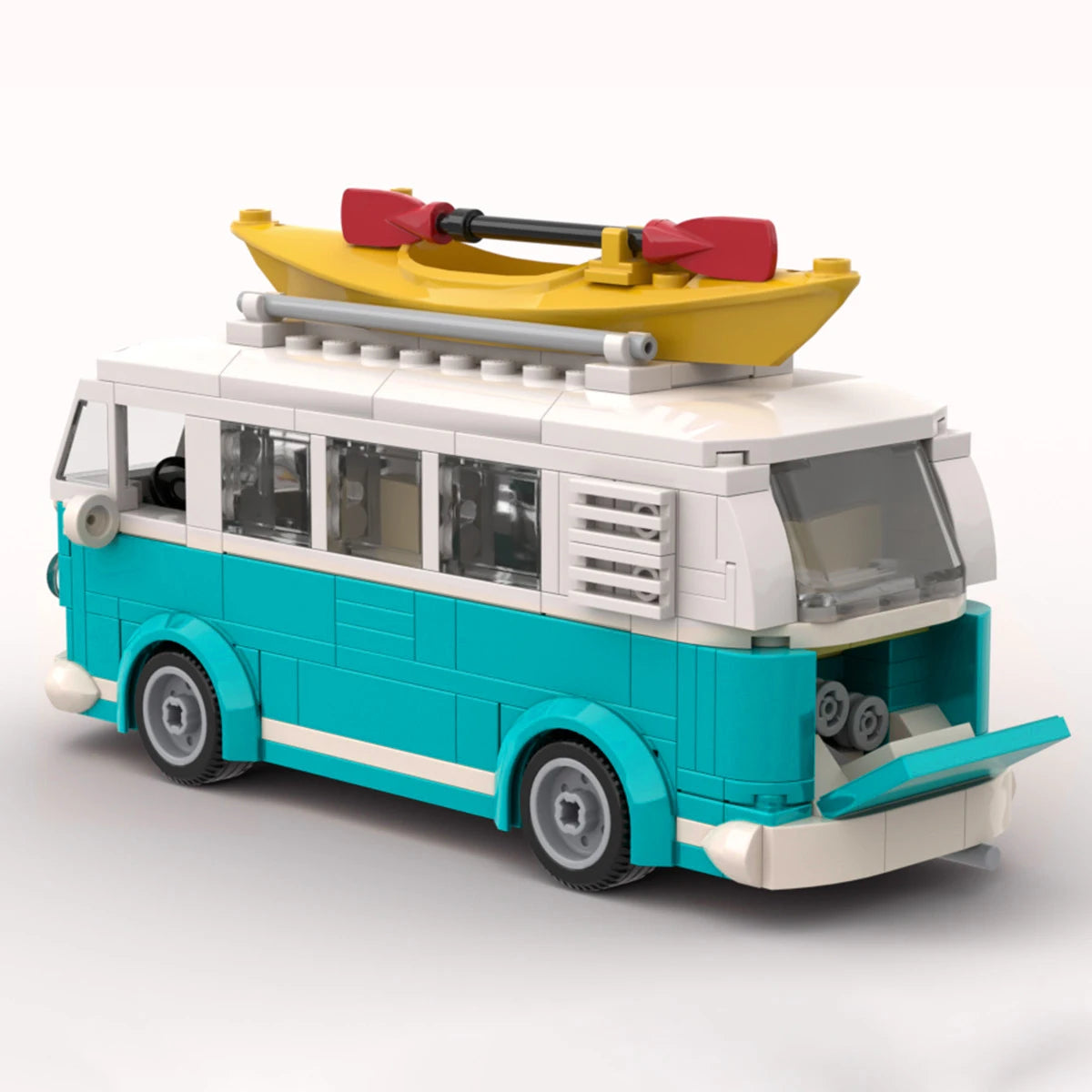 VW T1 CAMPER VAN brick model kit