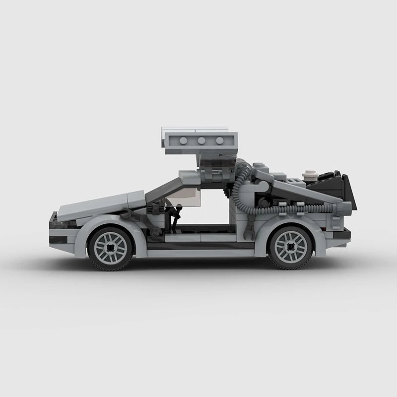 DMC DELOREAN - BACK TO THE FUTURE brick model kit