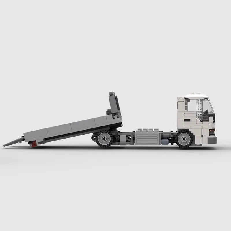 ISUZU ELF CAR CARRIER brick model kit