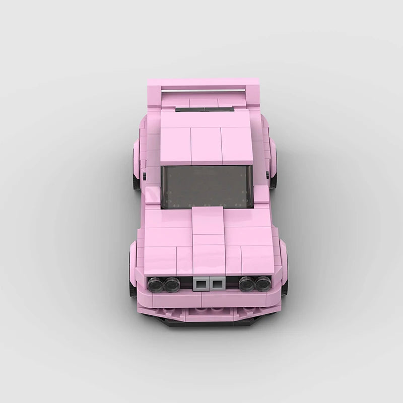 BMW M3 E30 PINK EDITION brick model kit