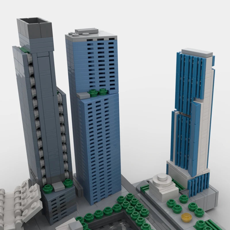WORLD TRADE CENTER brick model kit