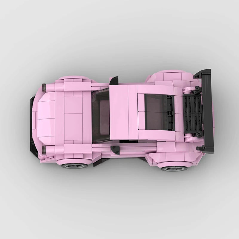 PORSCHE 911 brick model kit