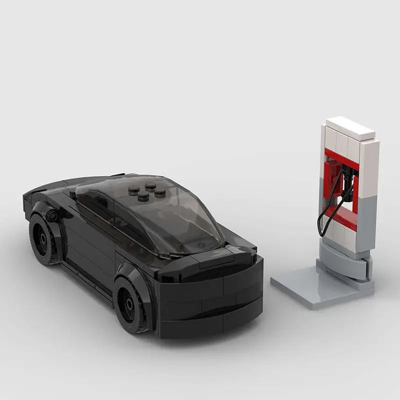 TESLA MODEL S brick model kit