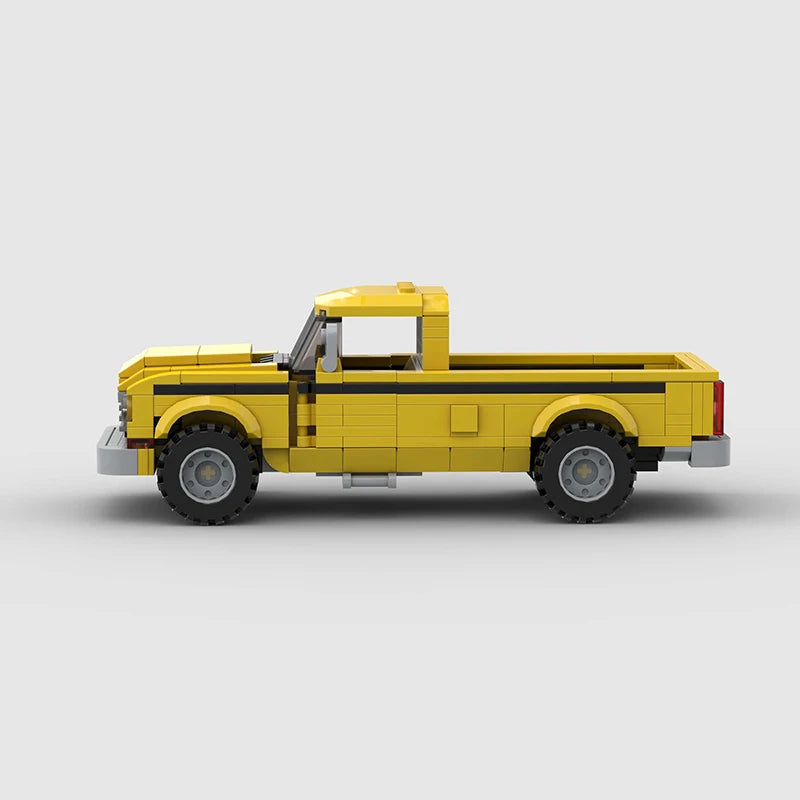 FORD F250 RACING TRUCK brick model kit