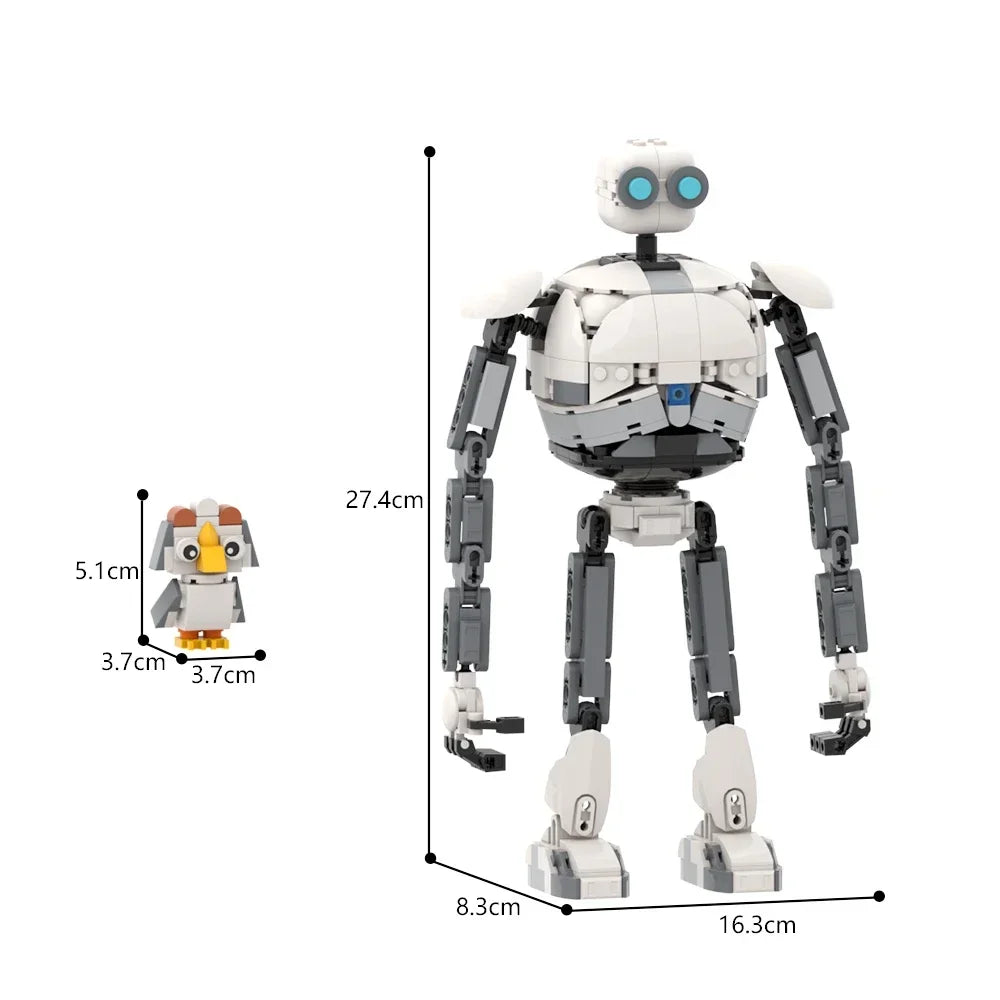 THE WILD ROBOT brick model kit
