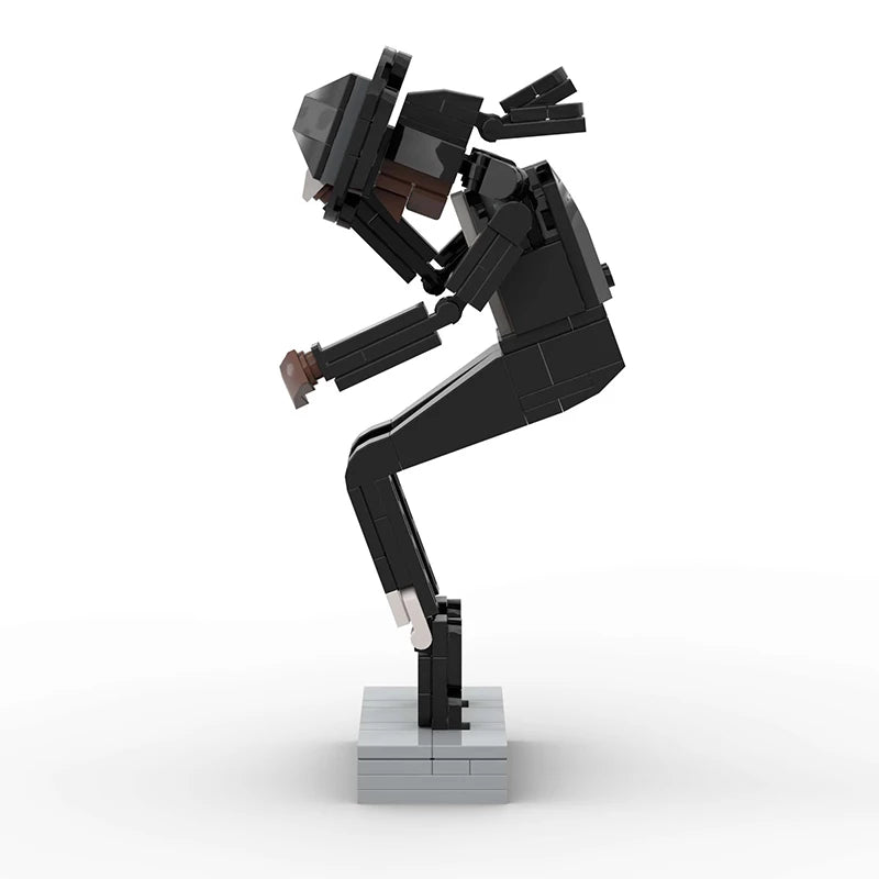 MICHAEL JACKSON MOONWALK brick model kit