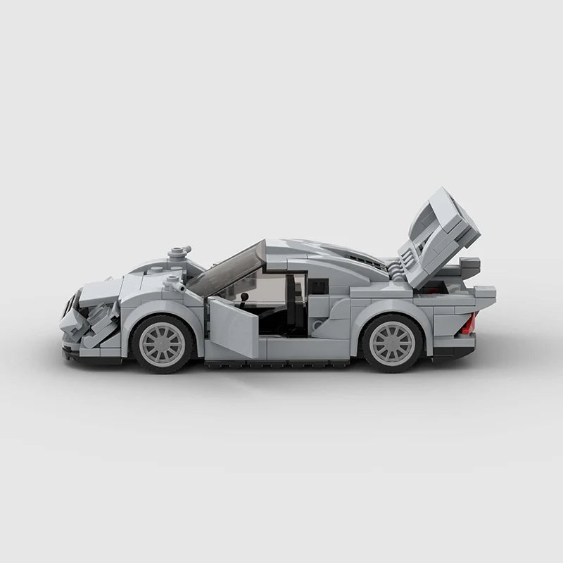 MERCEDES CLK GTR V2 brick model kit