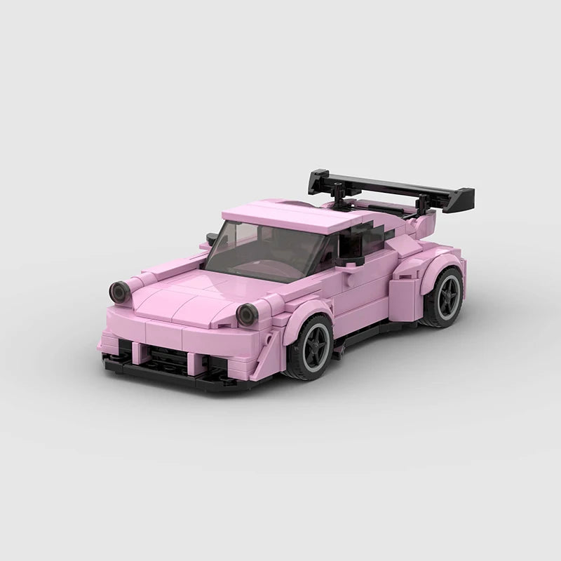 PORSCHE 911 brick model kit