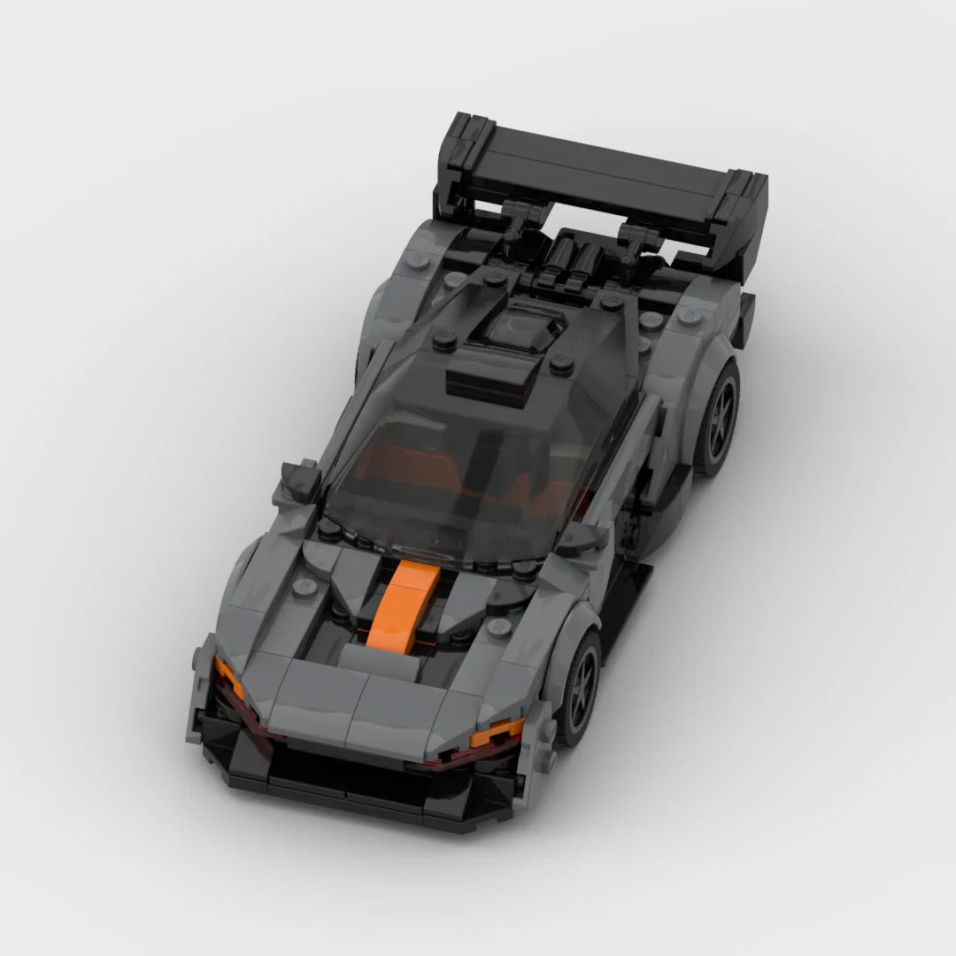 MCLAREN SENNA GTR brick model kit
