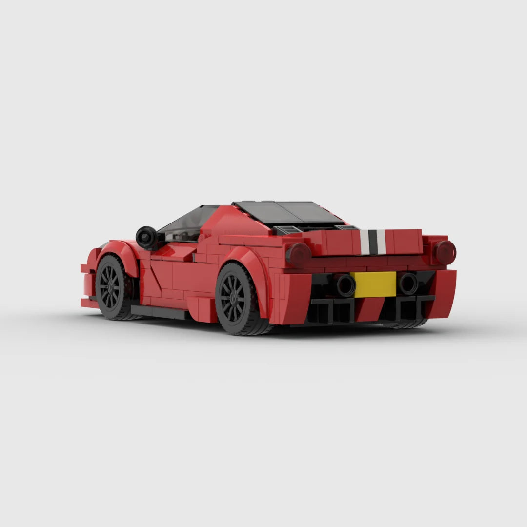FERRARI 488 PISTA brick model kit