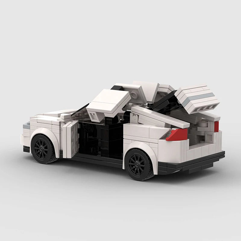 TESLA MODEL X brick model kit