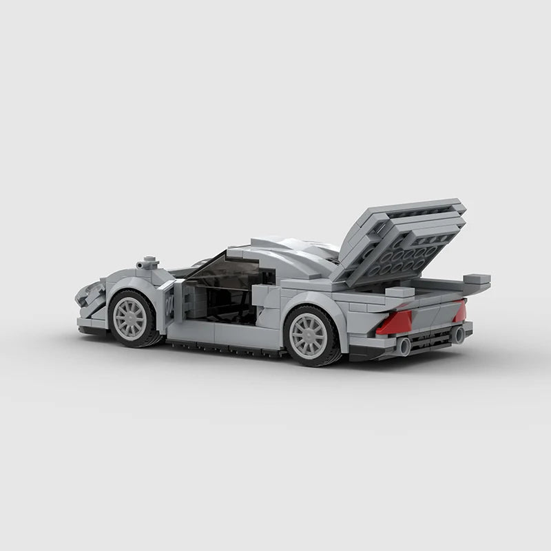 MERCEDES CLK GTR V2 brick model kit