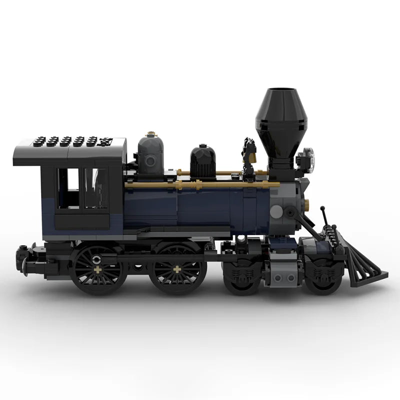 STEAM TRAIN LOCOMOTIVE brick model kit