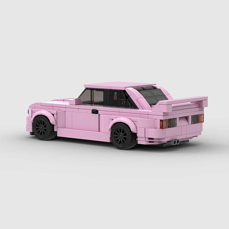BMW M3 E30 PINK EDITION brick model kit