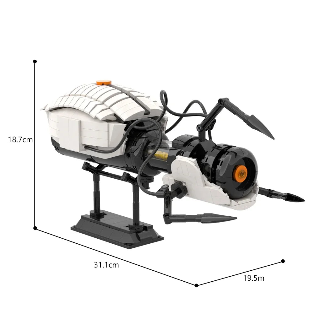 PORTAL GUN brick model kit