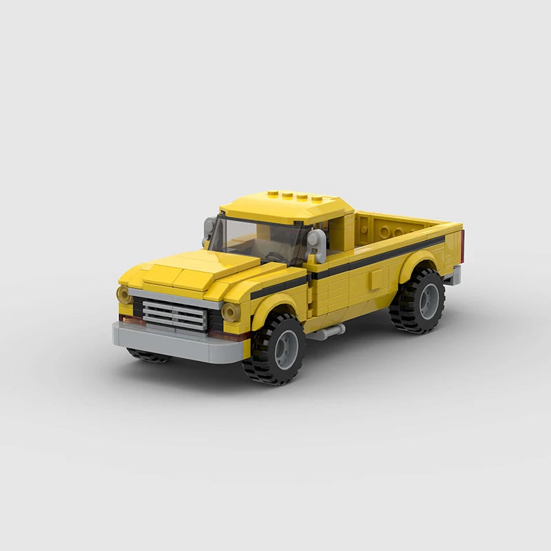 FORD F250 RACING TRUCK brick model kit