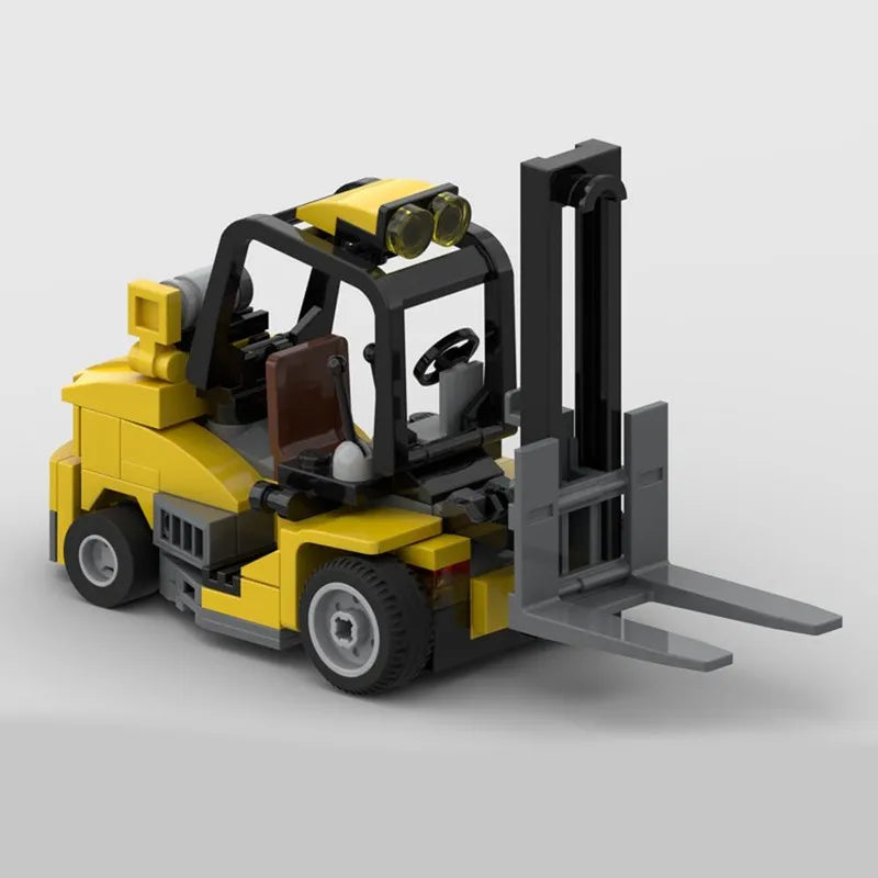 FORKLIFT brick model kit