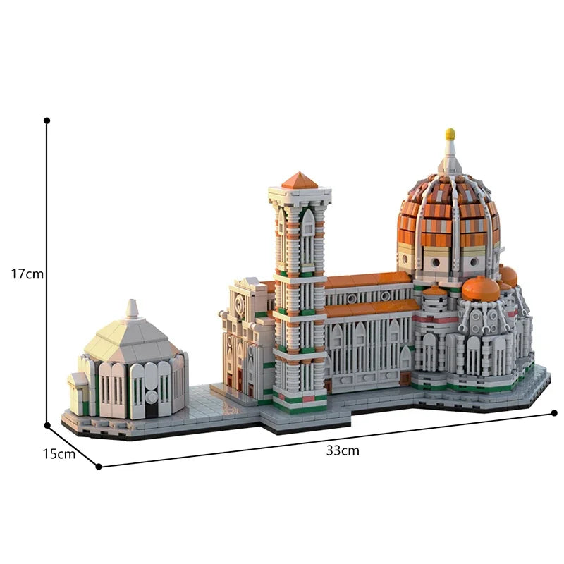 CATHEDRAL OF SANTA MARIA DEL FIORE brick model kit