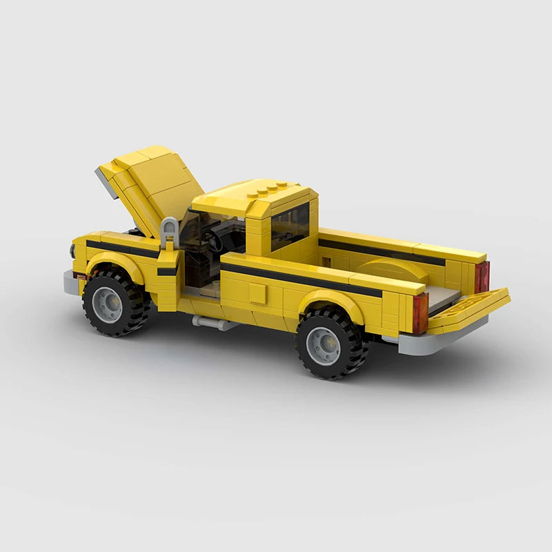 FORD F250 RACING TRUCK brick model kit