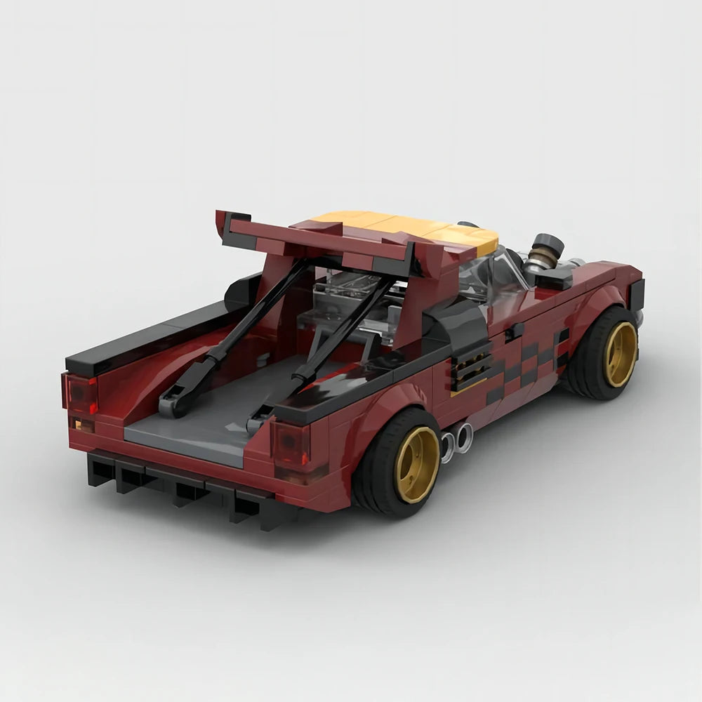 LIMITED GRIP TRUCK brick model kit