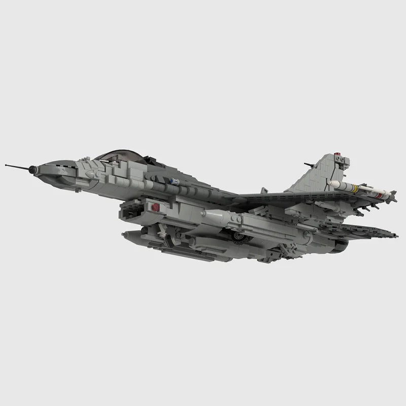 F-16C BLOCK 50 FIGHTING FALCON AIRCRAFT brick model kit