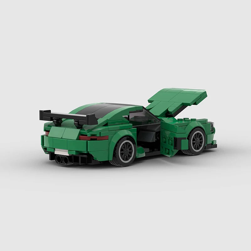 MERCEDES AMG GT R brick model kit
