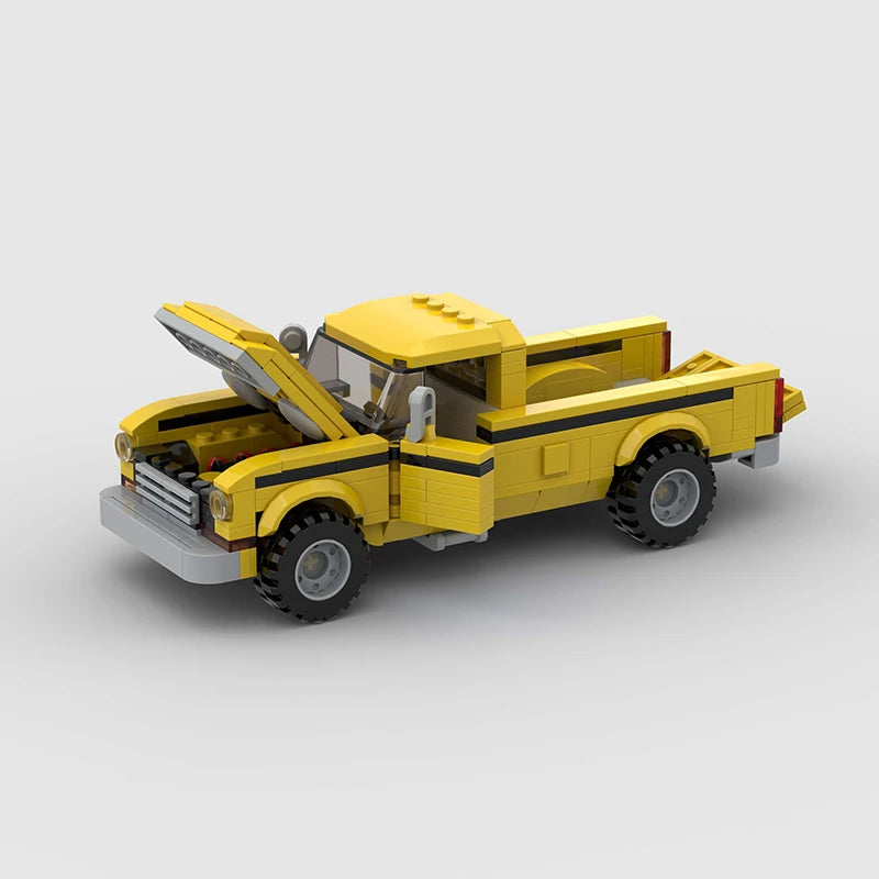 FORD F250 RACING TRUCK brick model kit