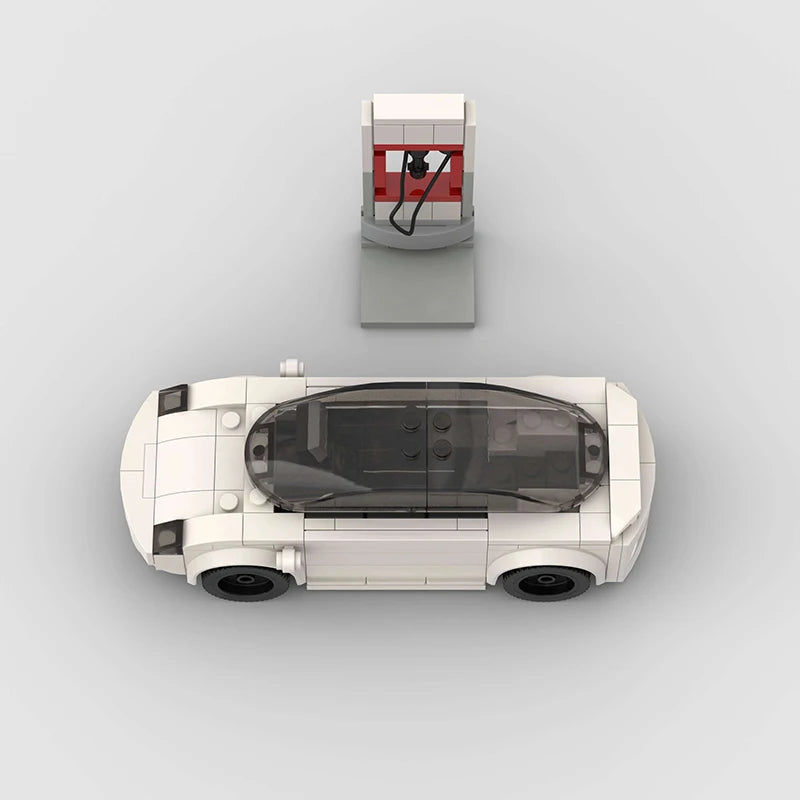TESLA MODEL S brick model kit