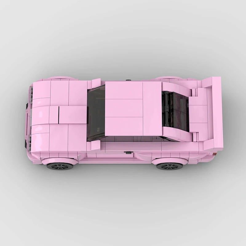 BMW M3 E30 PINK EDITION brick model kit