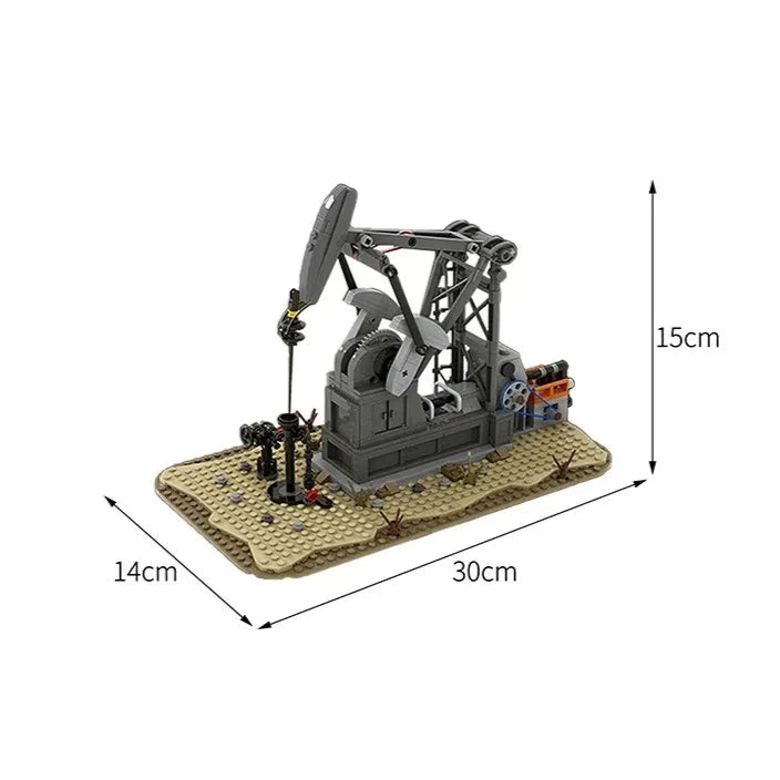 OIL DERRICK brick model kit