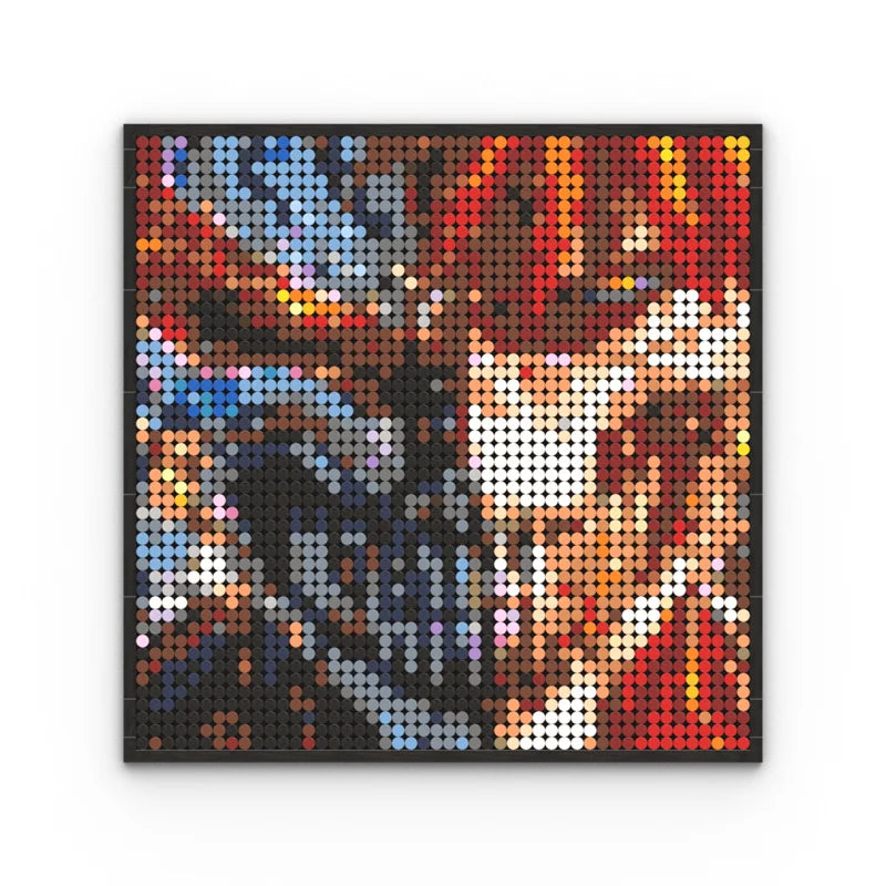 ICHIGO VS HOLLOW pixel art