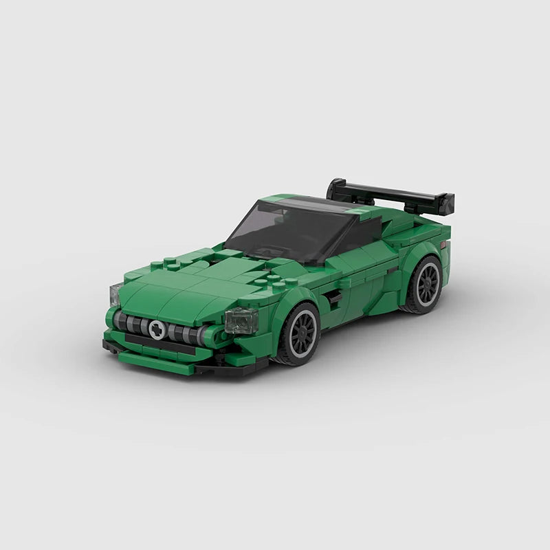 MERCEDES AMG GT R brick model kit