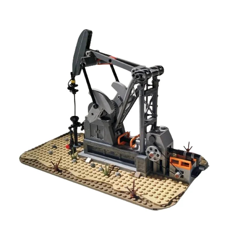 OIL DERRICK brick model kit