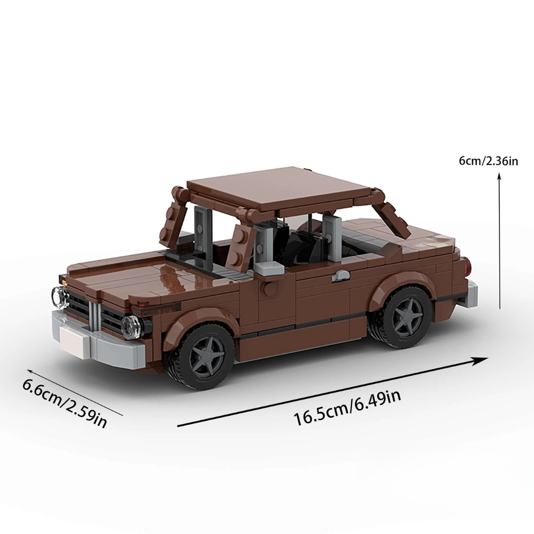 BMW 2002 brick model kit