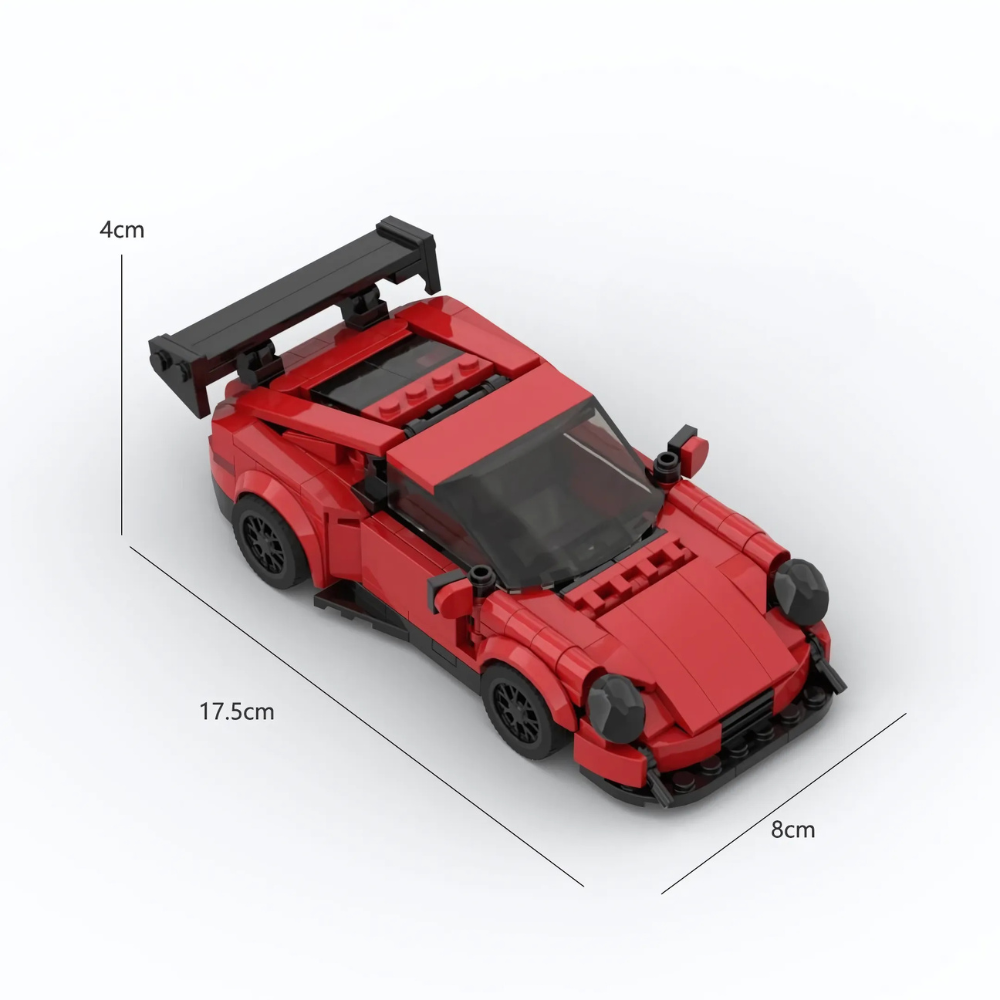 PORSCHE GTR3 RS brick model kit