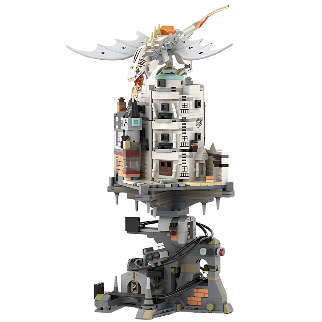 WIZARDING BANK brick model kit