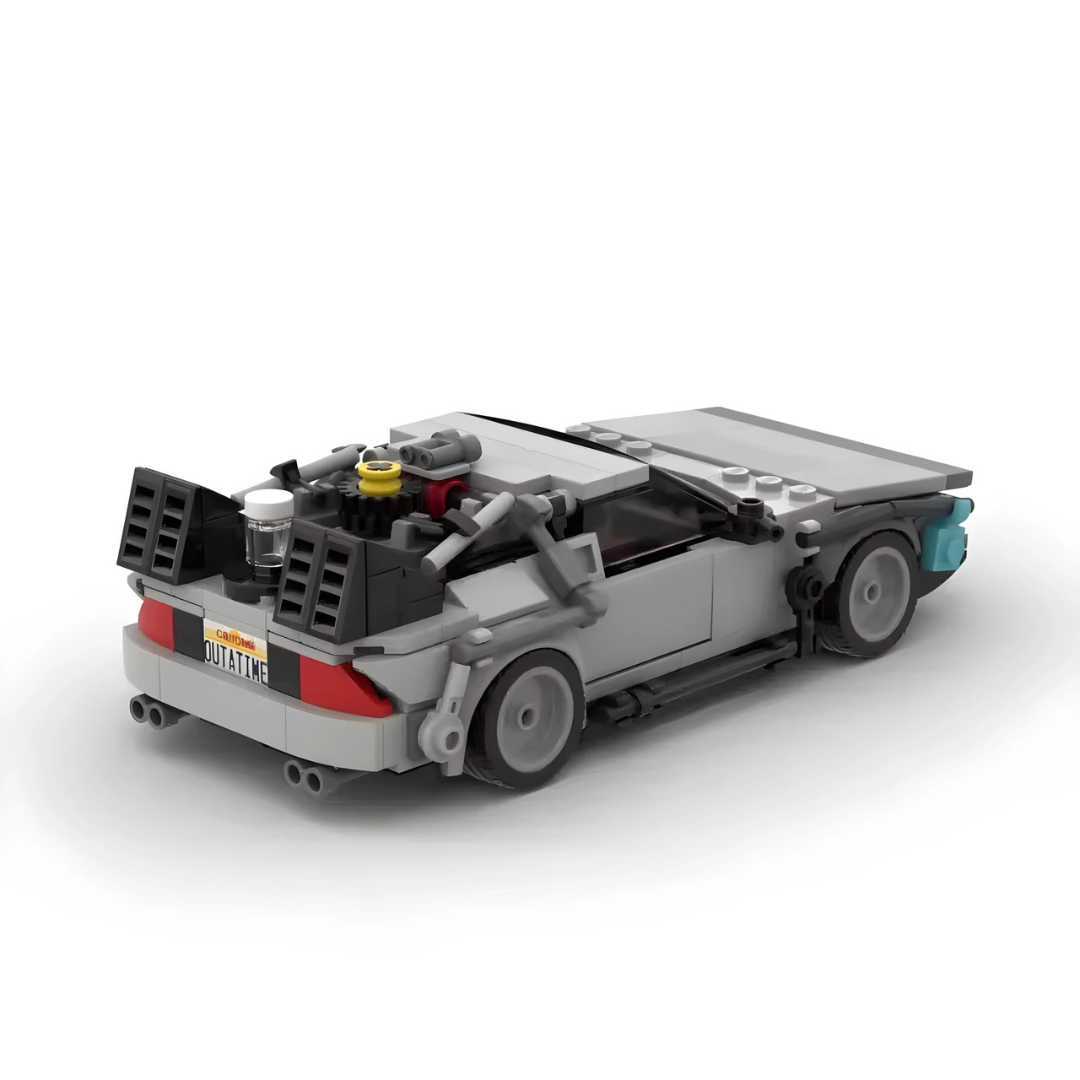 DELOREAN brick model kit
