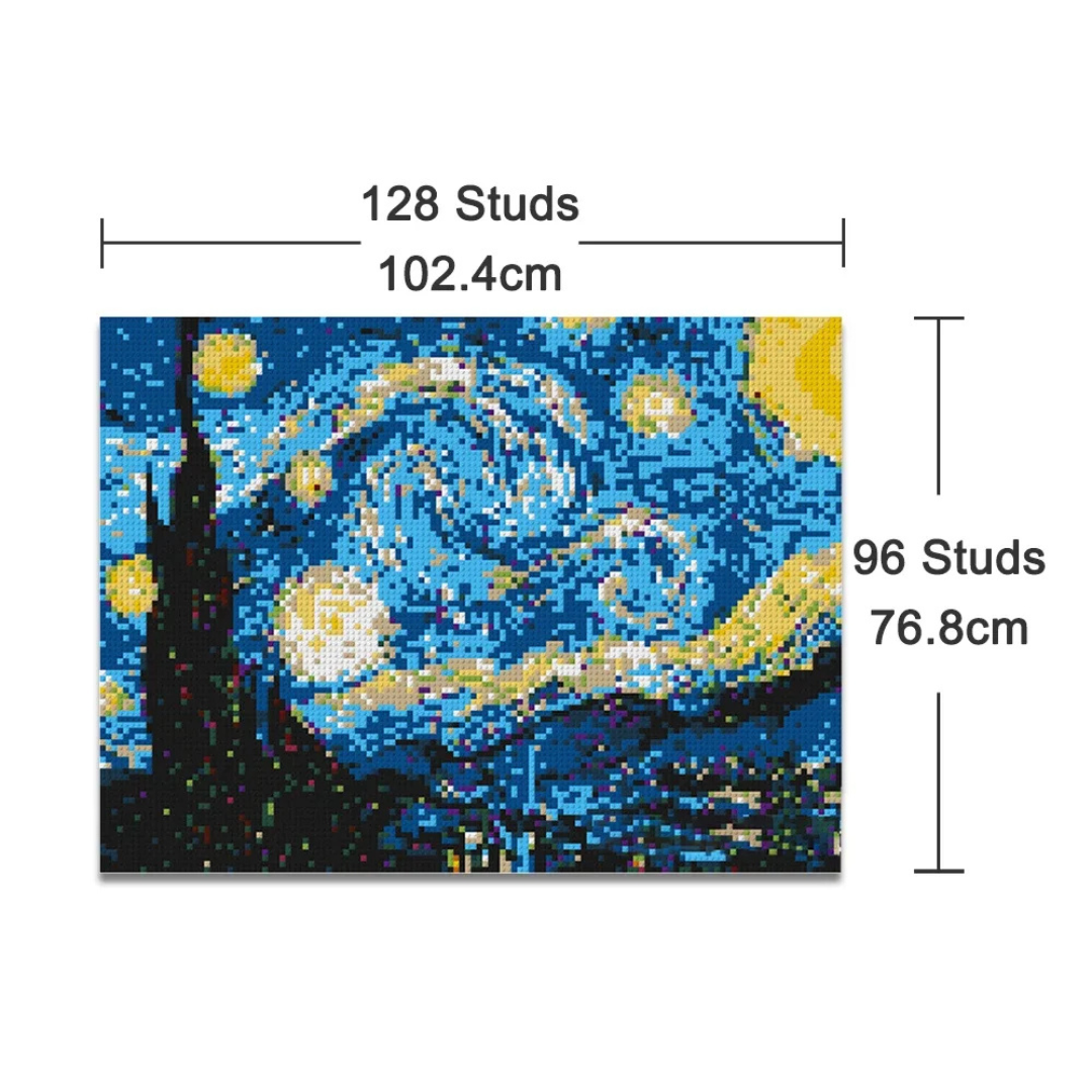 STARRY NIGHT pixel art