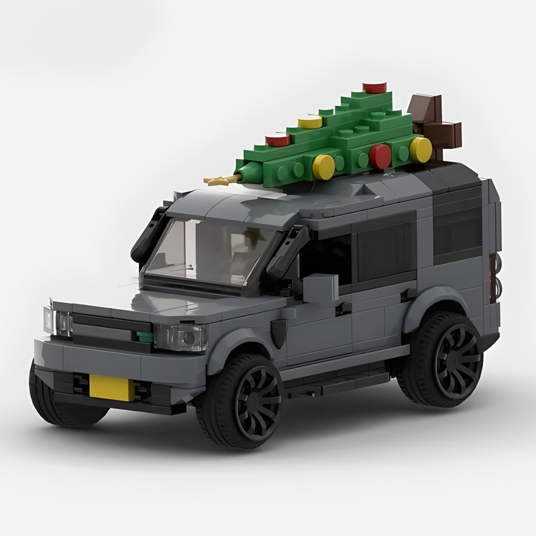 CHRISTMAS LAND ROVER DISCOVERY brick model kit